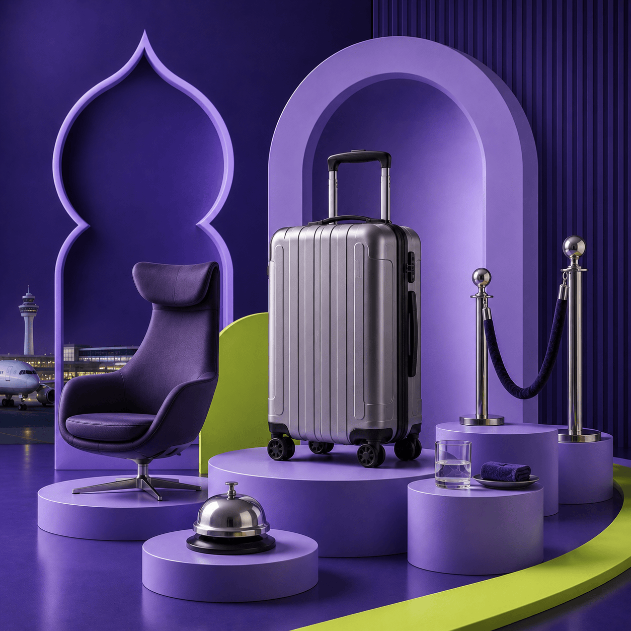 خدمات فرودگاهی و CIP