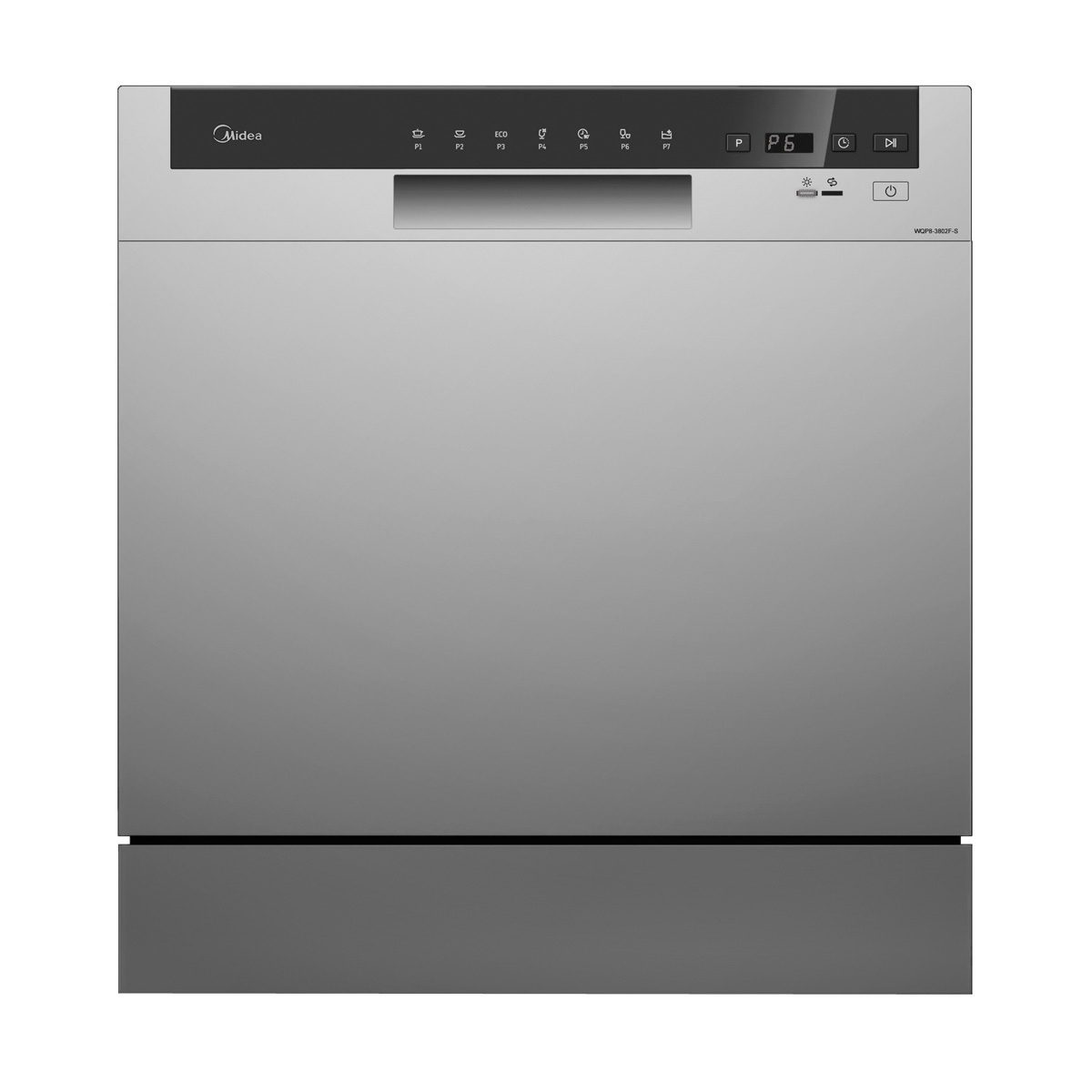 ماشین ظرفشویی رومیزی 8 نفره مایدیا مدل WQP8-3802F