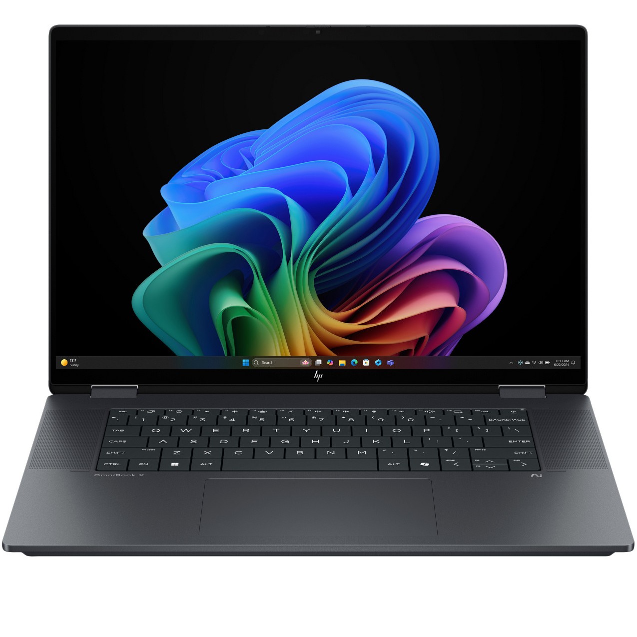 لپ‌تاپ Other 16 اینچی اچ‌ پی OmniBook X Flip 16-as0023dx-Core Ultra 7 256V-16GB LPDDR5X 8533MHz-1TB SSD-Touch-Backlit-W