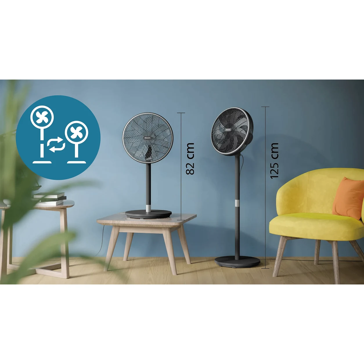 پنکه ایستاده فیلیپس CX3550/01 — بندانگشتیِ 6